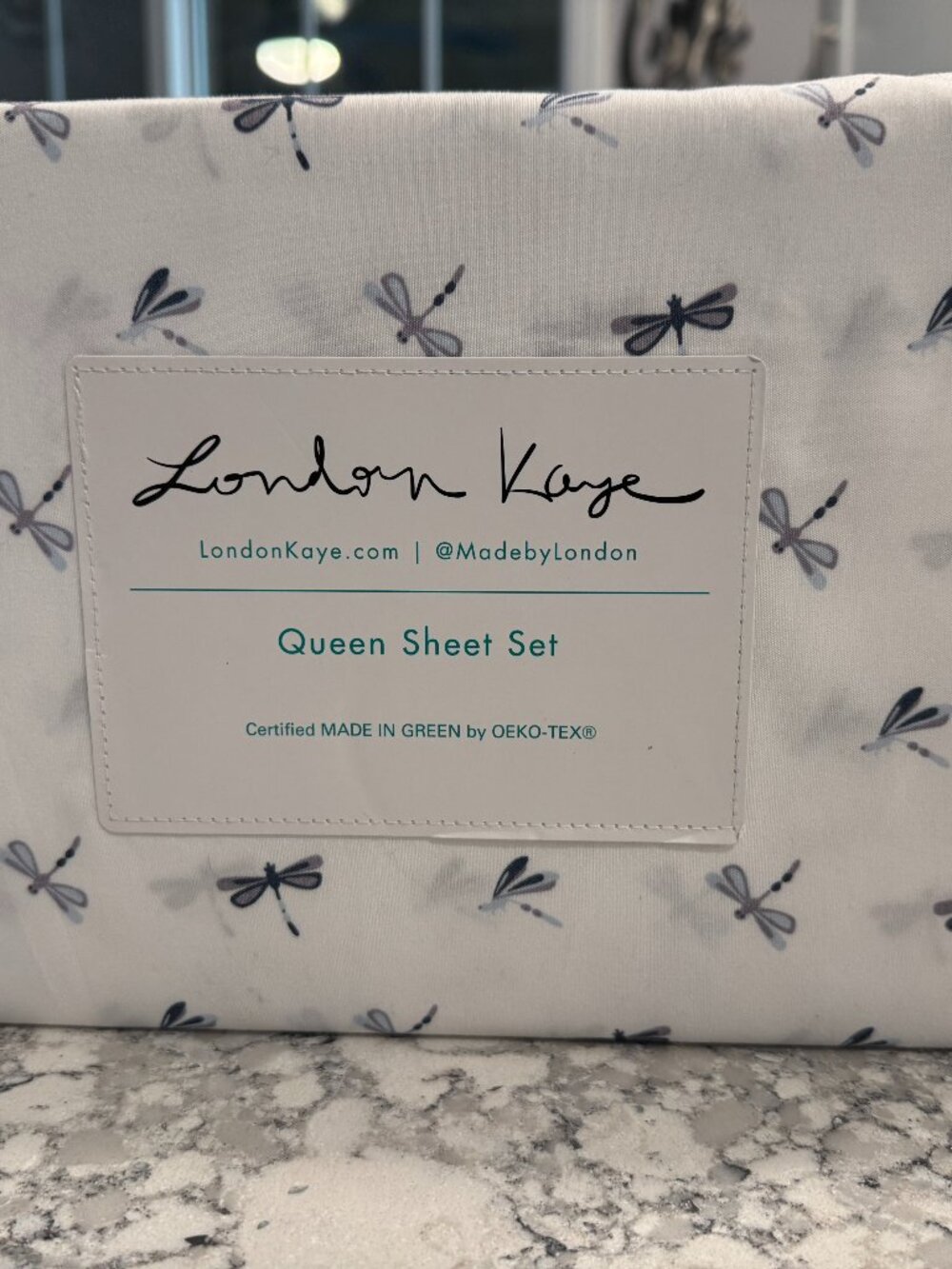 London Kaye Queen Sheet Set